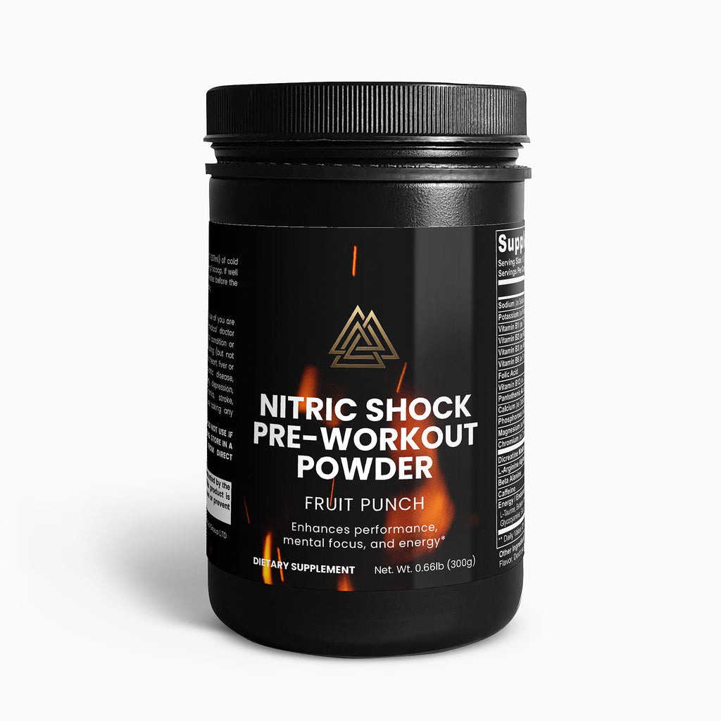 Nitric Shock Pre-Workout Powder (Fruit Punch)